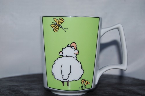 Kaffeebecher flash art schaf - kaffeebecher,
