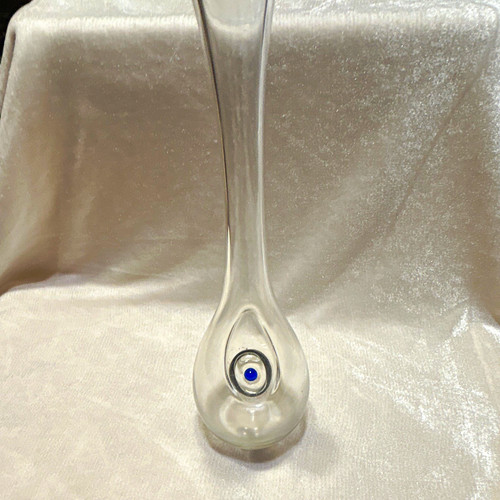 Rosenthal glasvase mit blauen - rosenthal,