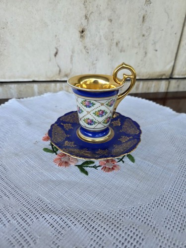 Vintage mokka sammeltasse - vintage,