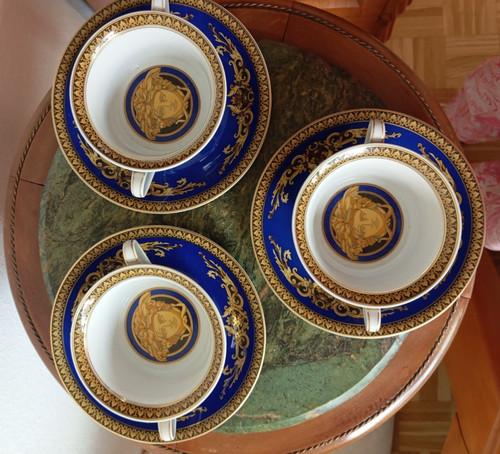Versace medusa blue - medusa, v